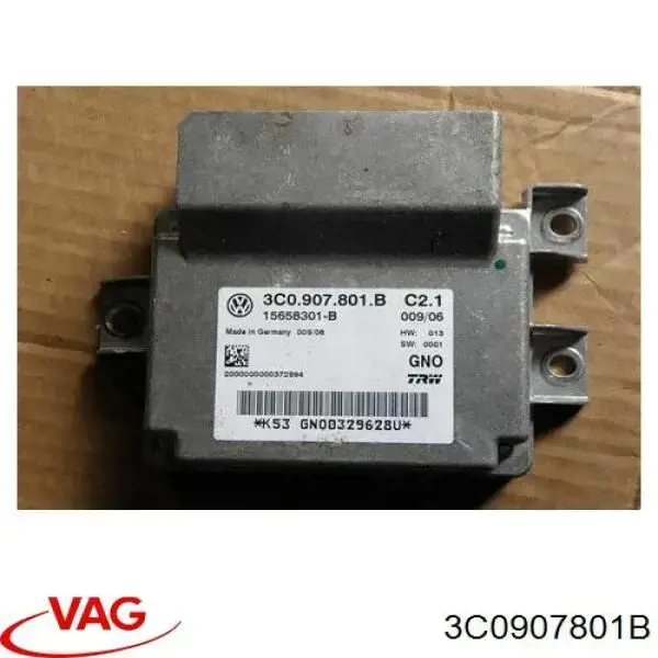 3C0907801B VAG Módulo del freno de estacionamiento electromecánico