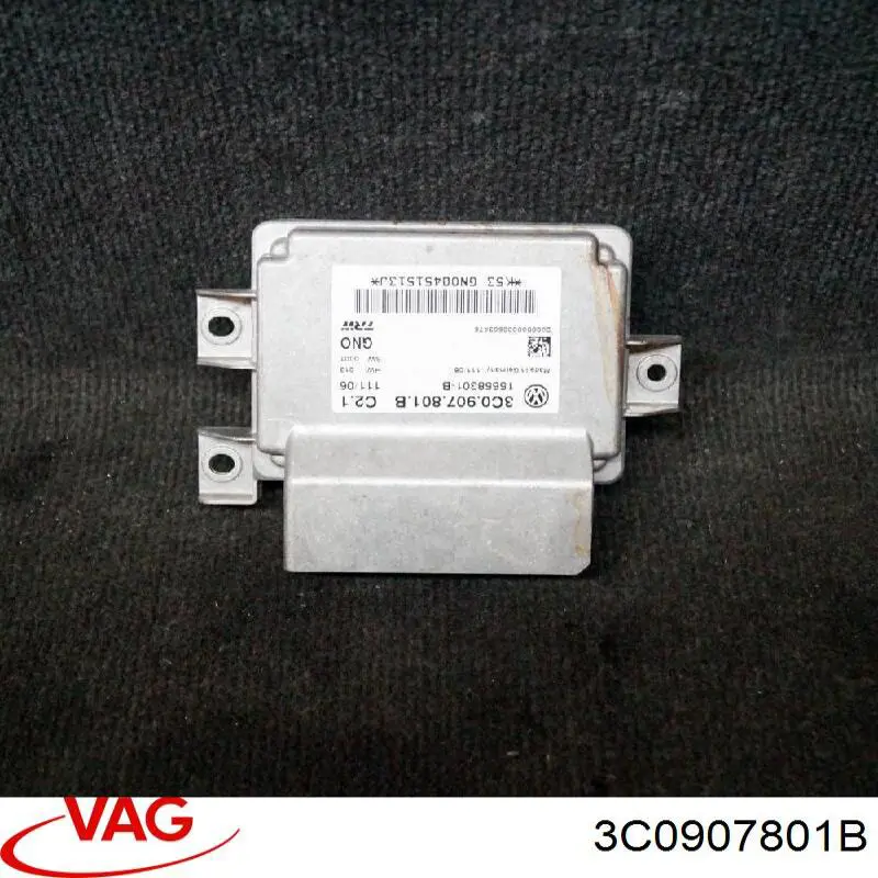 Módulo del freno de estacionamiento electromecánico 3C0907801B VAG
