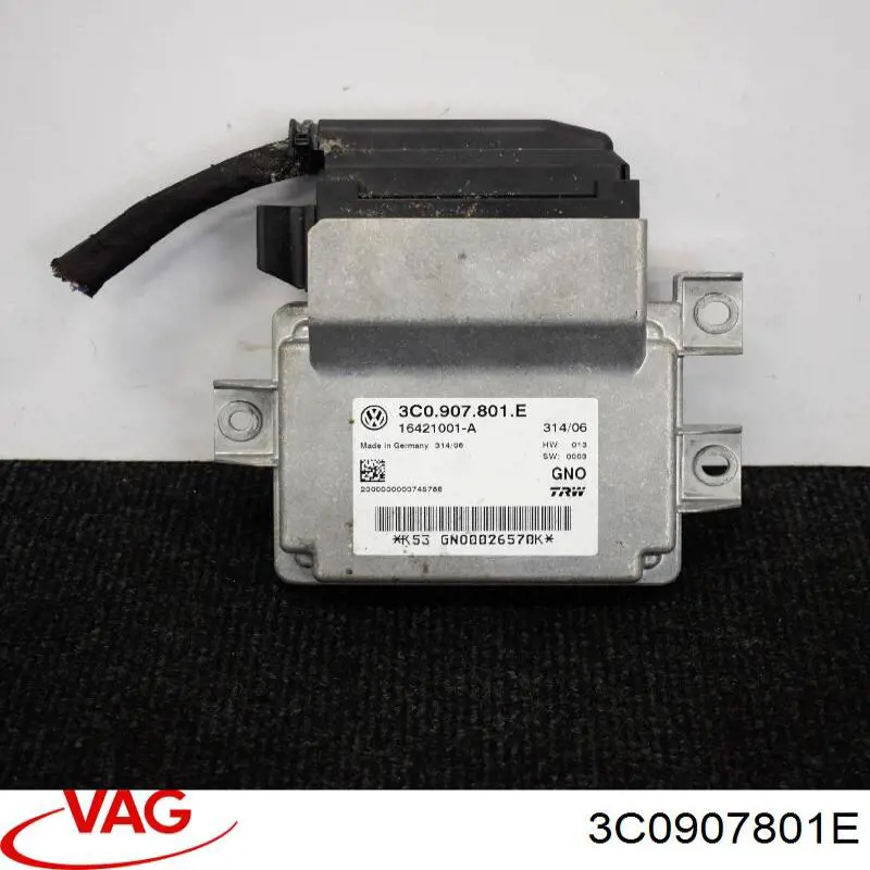 3C0907801E VAG Módulo del freno de estacionamiento electromecánico