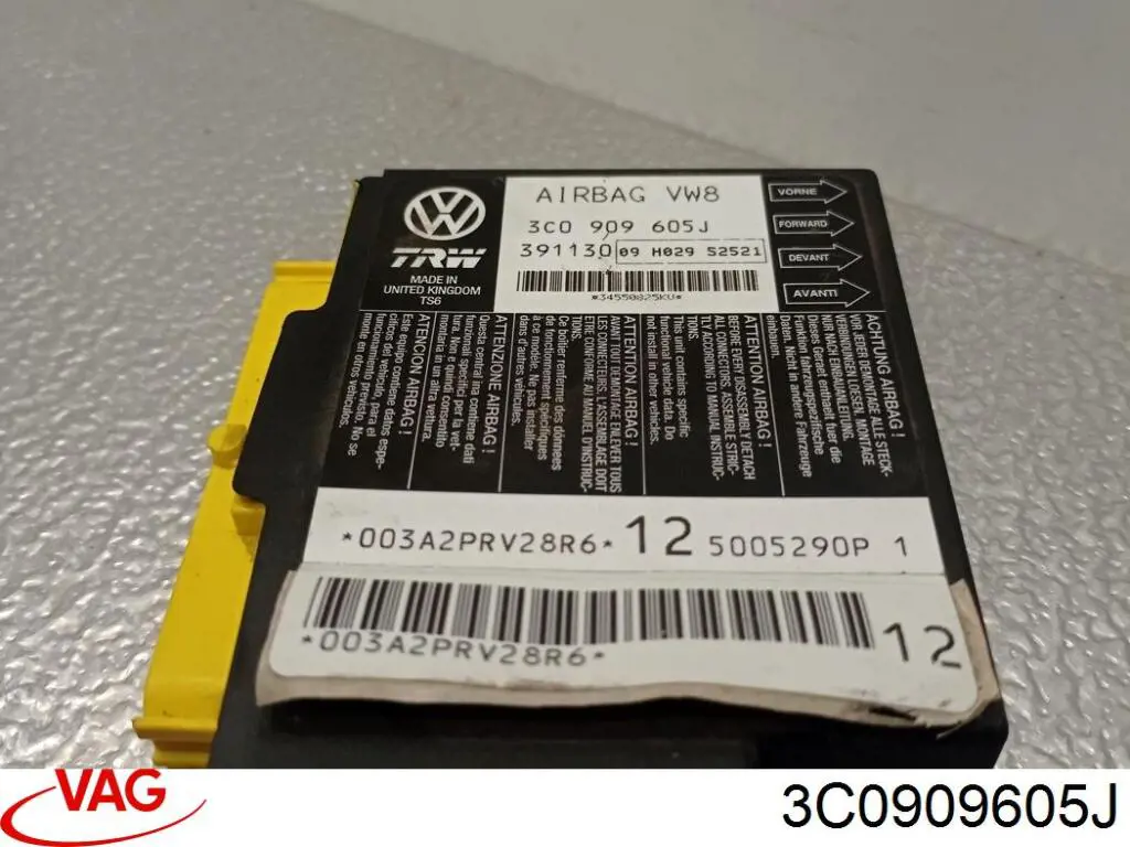 Módulo de control de airbag VAG 3C0909605J precio, desde 68,24 EUR