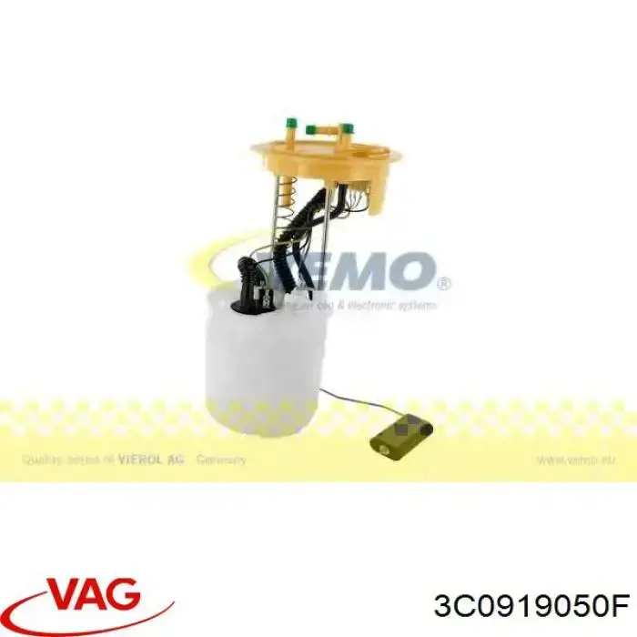 3C0919050F VAG módulo alimentación de combustible