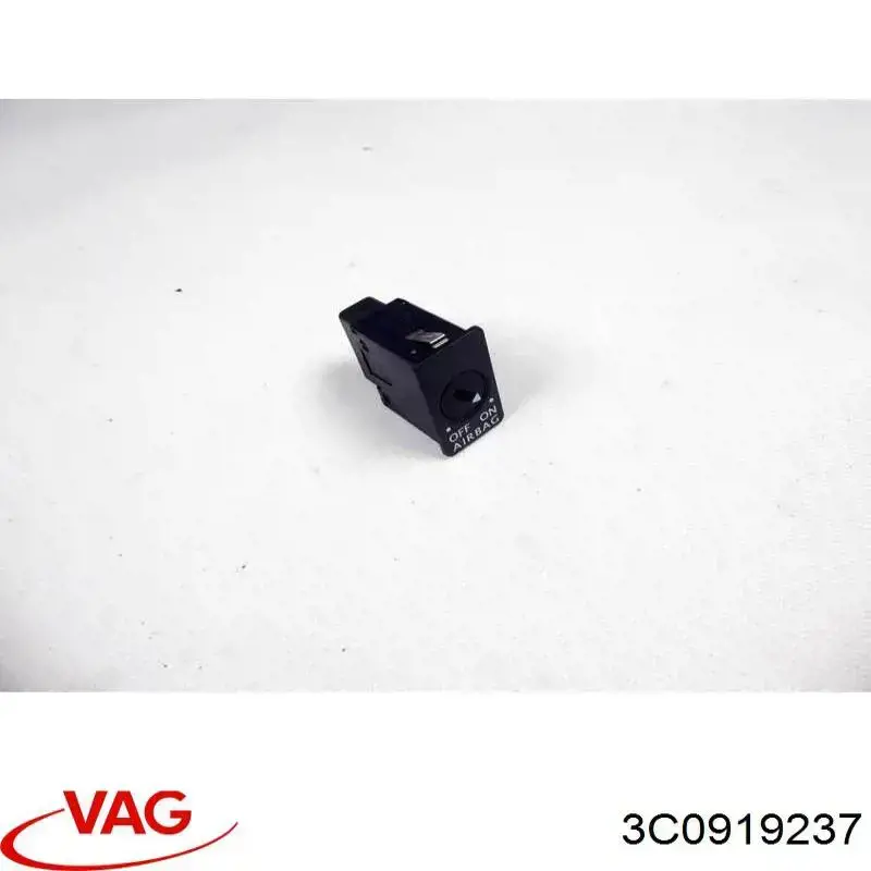 Interruptor de desactivación del airbag del pasajero VAG 3C0919237 precio, desde 49,37 EUR