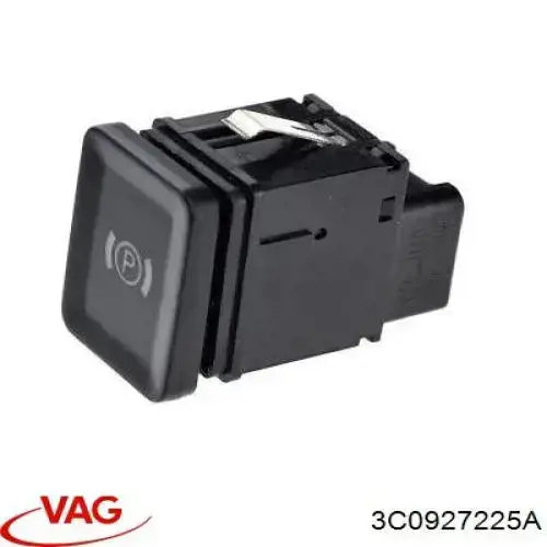 Interruptor del freno de estacionamiento electromecánico VAG 3C0927225A precio, desde 17,81 EUR