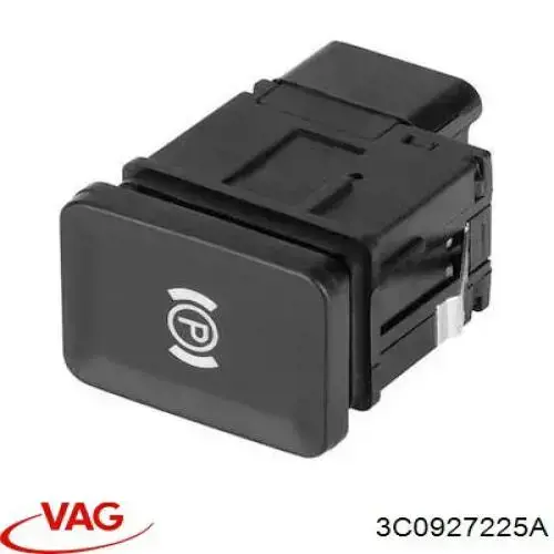 Interruptor del freno de estacionamiento electromecánico 3C0927225A VAG