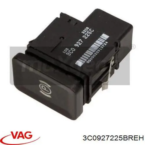 Comprar 3C0927225BREH VAG Interruptor del freno de estacionamiento electromecánico
