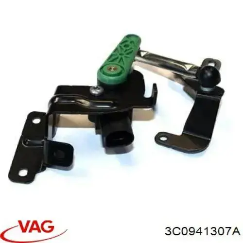Sensor de nivel de carrocería trasero izquierdo 3C0941307A VAG