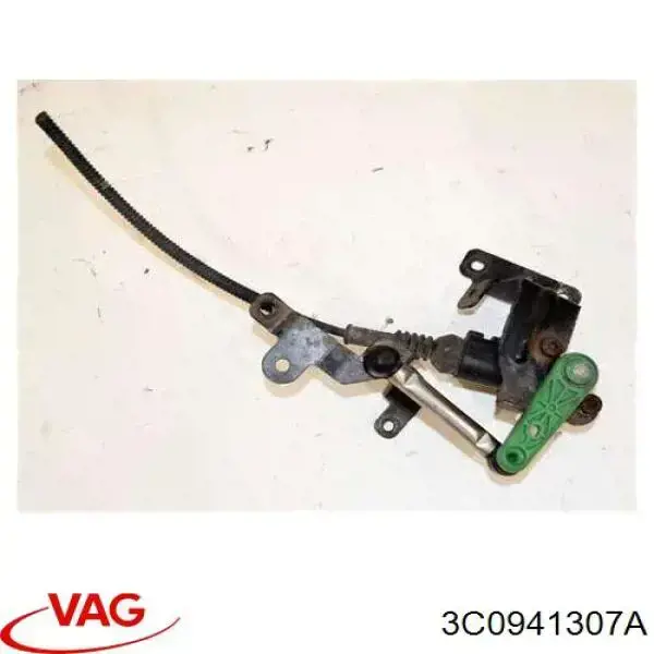 Sensor de nivel de carrocería trasero izquierdo VAG 3C0941307A