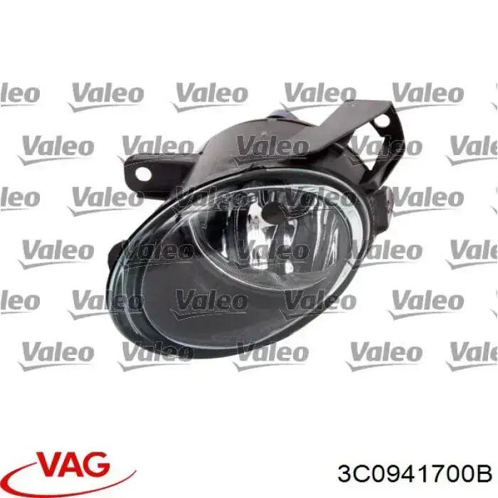 Faro antiniebla derecho 3C0941700B VAG