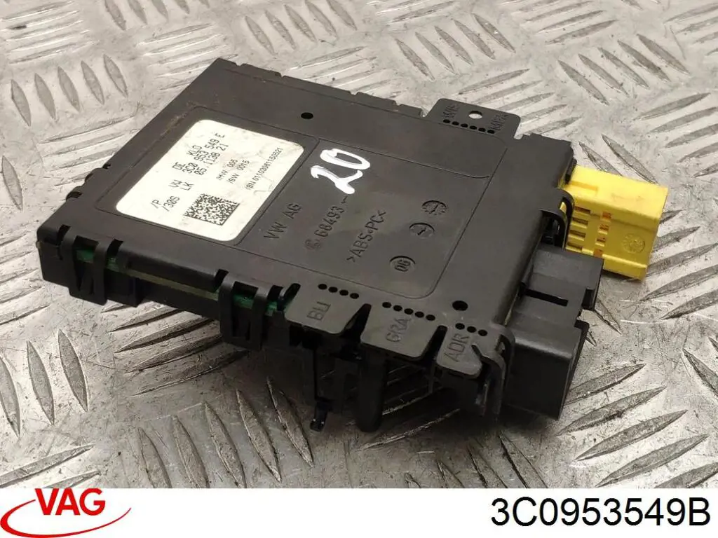 3C0953549B VAG Módulo de control de interruptores de la columna de dirección
