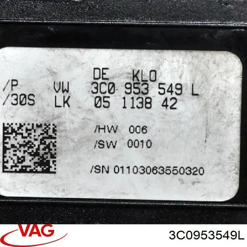 3C0953549L VAG Mando bajo volante