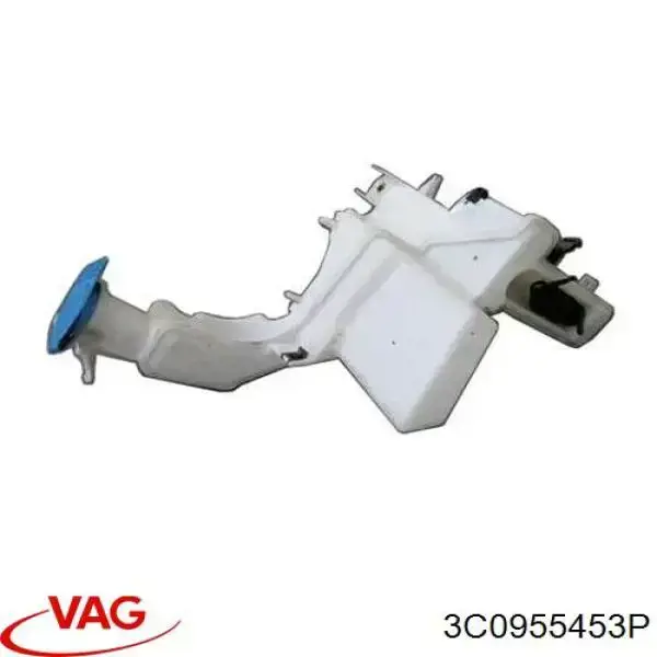 Deposito de agua de limpiaparabrisas VAG 3C0955453PREF
