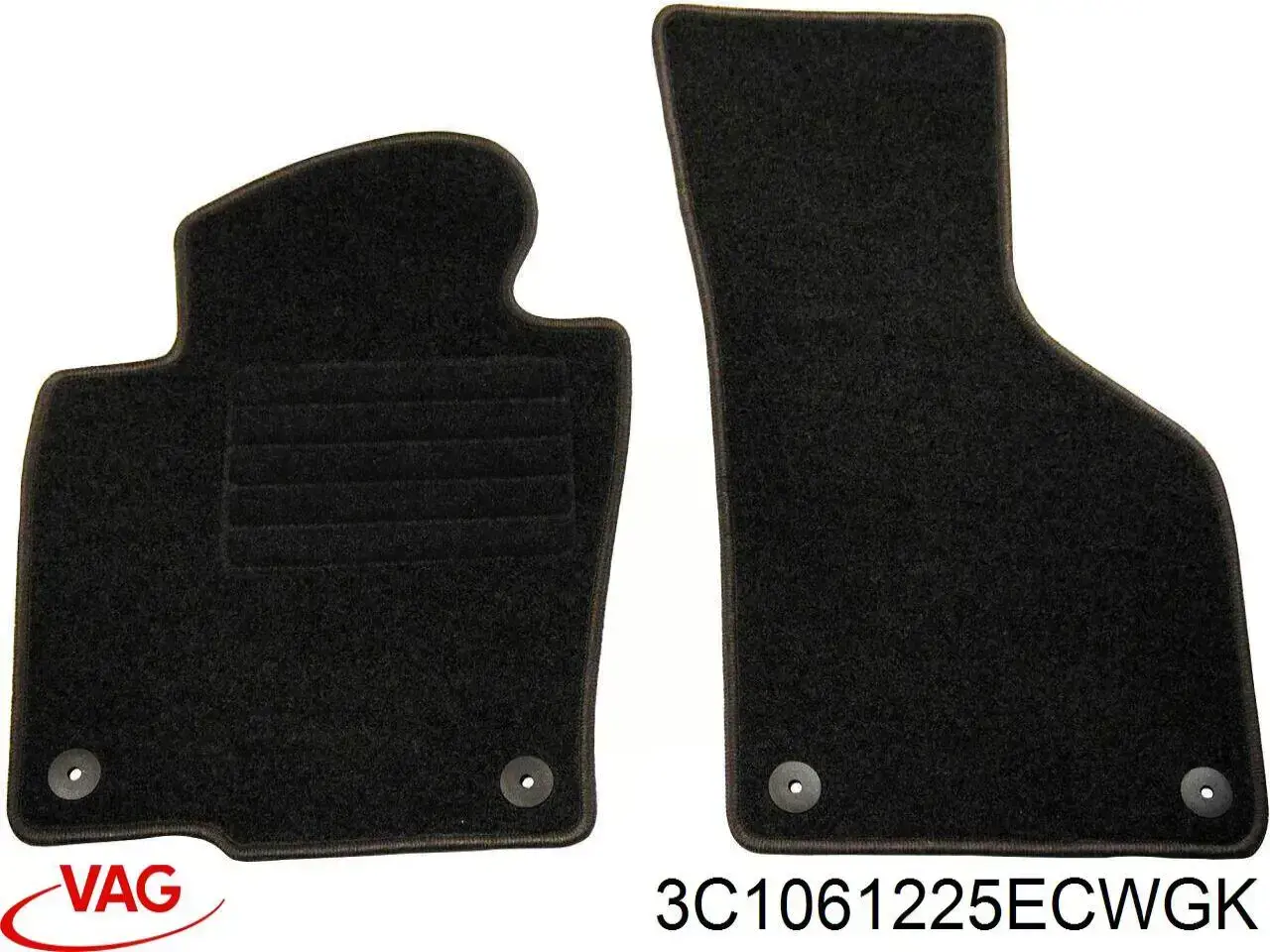 Comprar 3C1061225ECWGK VAG Juego de alfombrillas 