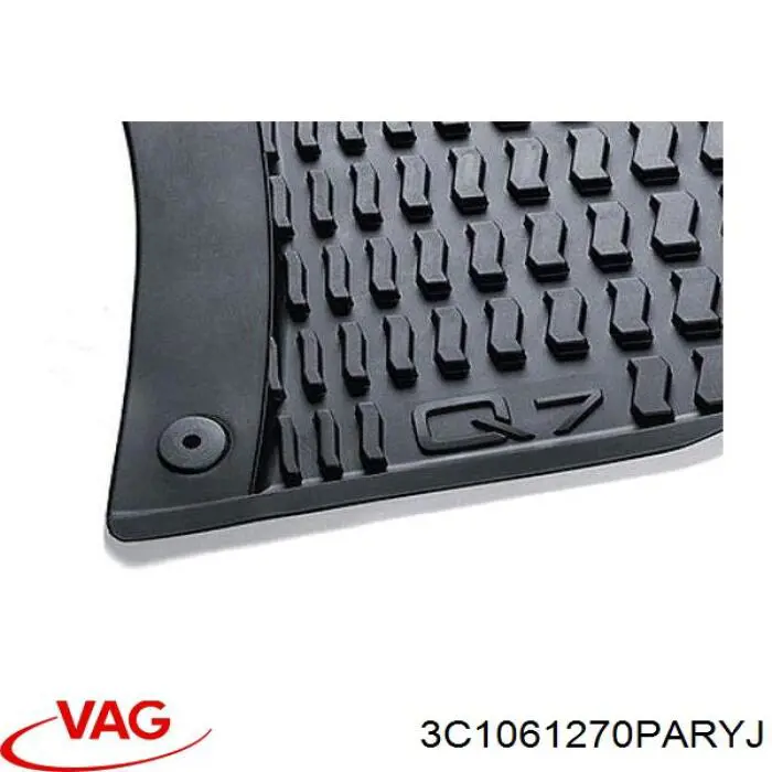 Alfombrillas para coche para Volkswagen Passat B6 3C5