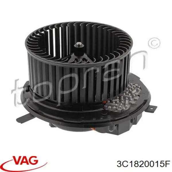 3C1820015F VAG motor eléctrico, ventilador habitáculo