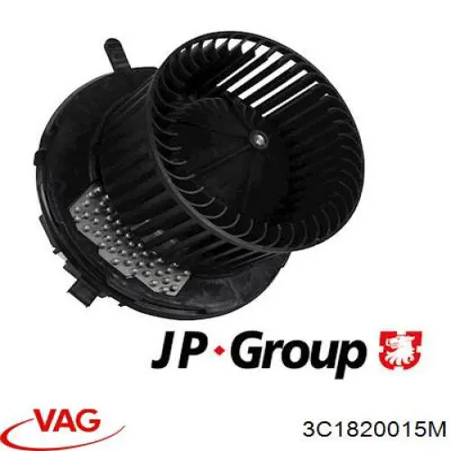 Ventilador habitáculo 3C1820015M VAG