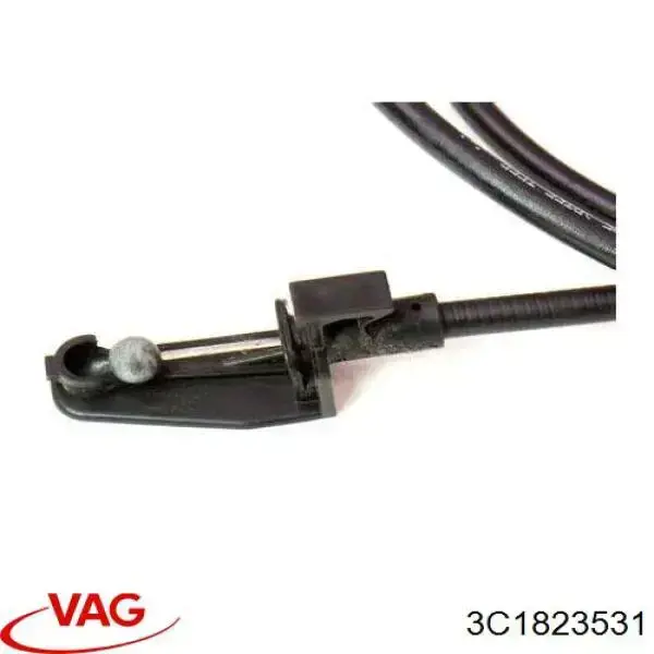 Tirador del cable del capó delantero para Volkswagen Passat (B6, 3C5)