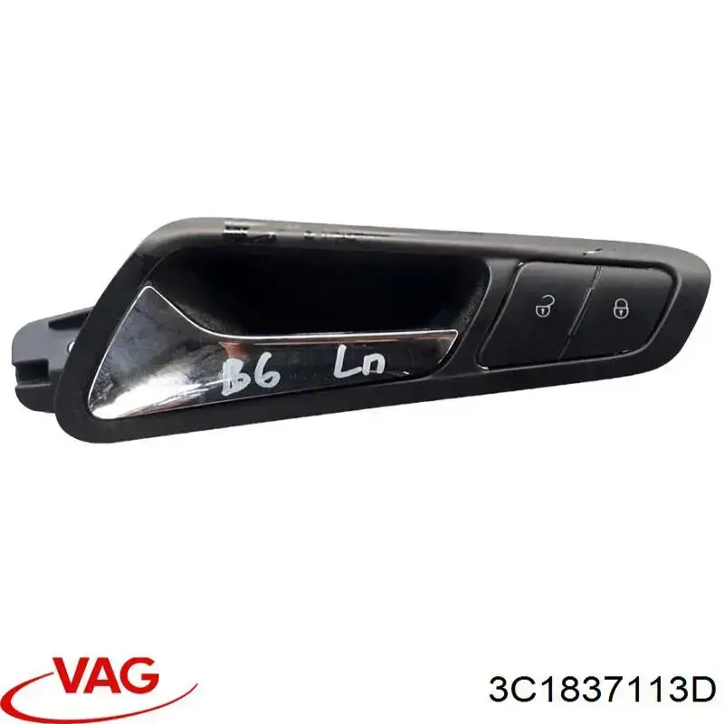 Manija interior de puerta delantera izquierda VAG 3C1837113D precio, desde 31,94 EUR