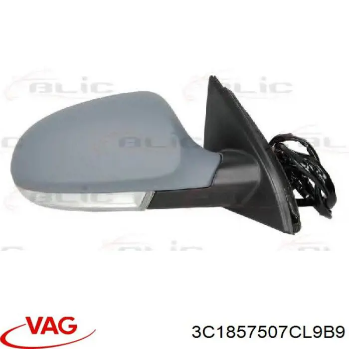 Espejo izquierdo VAG 3C1857507CL9B9 precio, desde 134,34 EUR