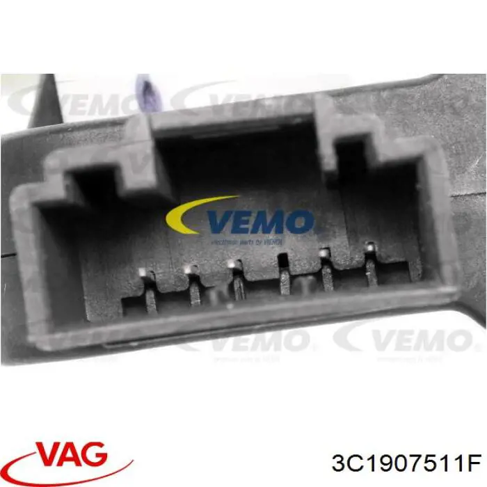 Actuador de compuerta de la calefacción 3C1907511F VAG