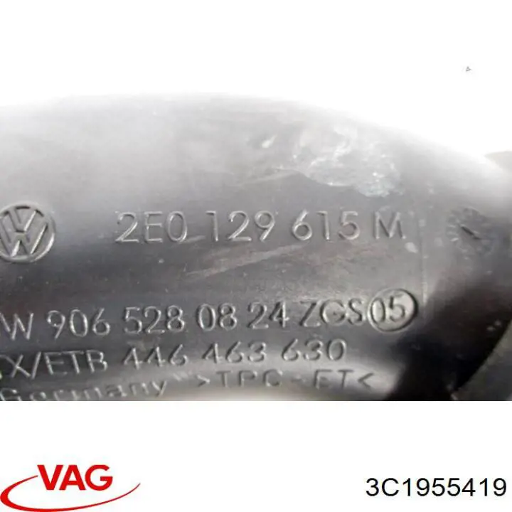 3C1955419 VAG Varillaje de limpiaparabrisas