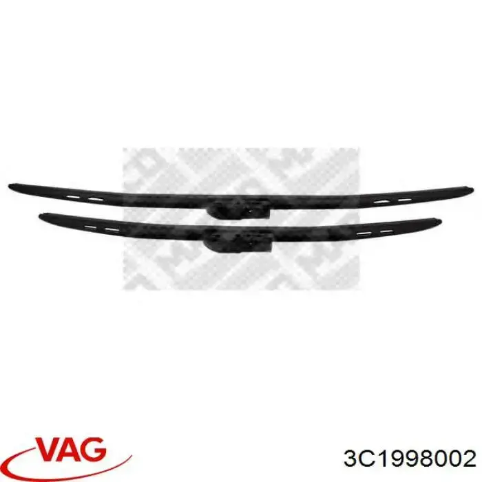 Comprar 3C1998002 VAG Juego de escobillas de luna delantera, 2 piezas