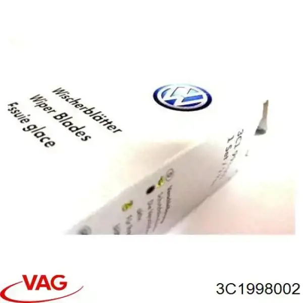 Escobillas delanteras VAG 3C1998002 precio, desde 37,95 EUR