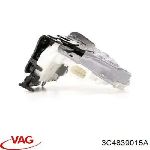 Cerradura de puerta trasera izquierda VAG 3C4839015A