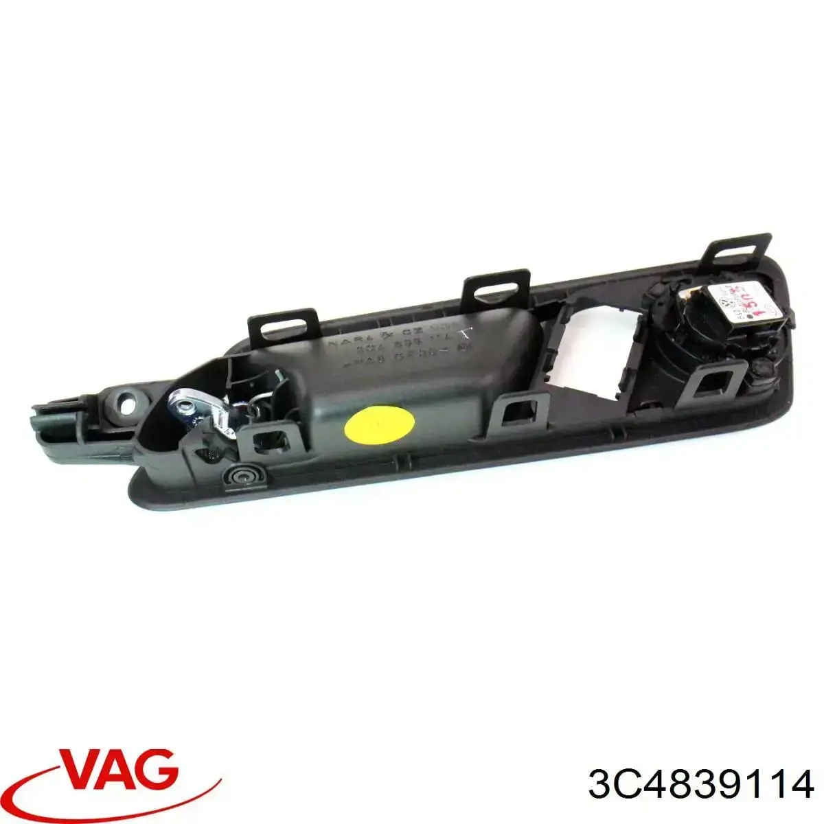 Comprar 3C4839114 VAG Manija interior derecha de puerta trasera