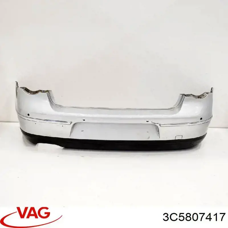 Parachoques trasero 3C5807417 VAG