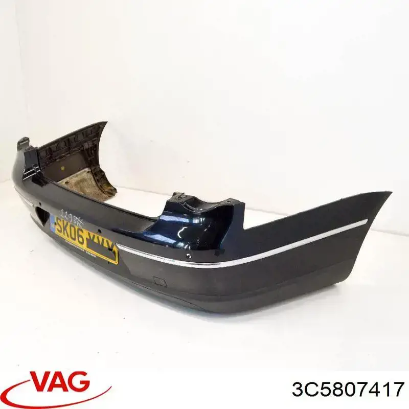 Paragolpes trasero VAG 3C5807417