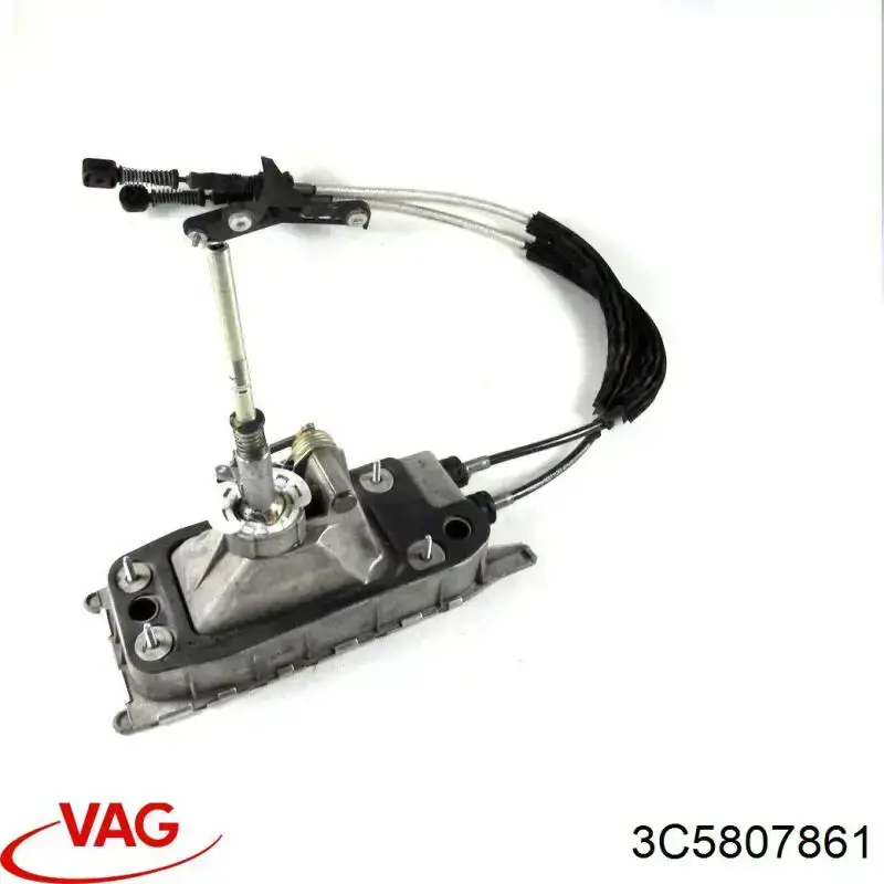 3C5807861 VAG Soporte central del parachoques trasero