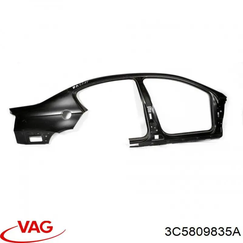 Marco de puerta delantera izquierda VAG 3C5809835A precio, desde 1138,60 EUR