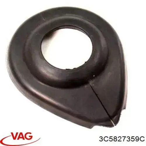 Sello de la bisagra de la tapa del maletero para Volkswagen Passat (B6, 3C2)