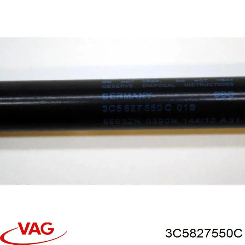 Muelle neumatico maletero VAG 3C5827550C