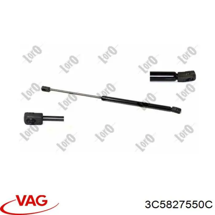 Comprar 3C5827550C VAG Amortiguador de puerta trasera