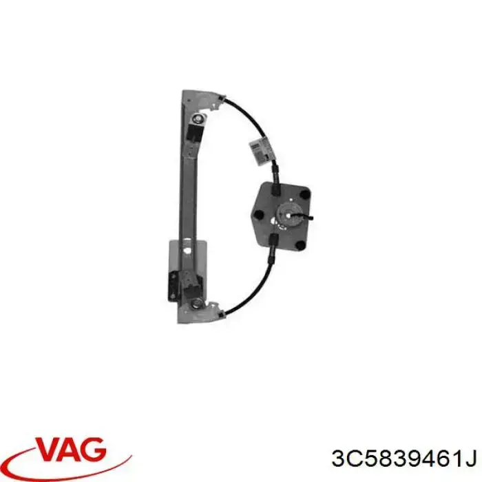 Mecanismo de elevalunas de la puerta trasera izquierda VAG 3C5839461J precio, desde 56,98 EUR