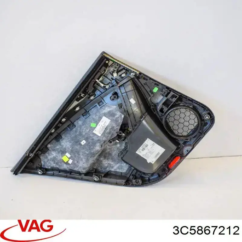 3C5867212 VAG Guarnecido interior de puerta trasera derecha