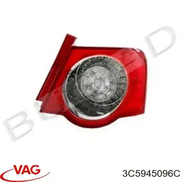 Comprar 3C5945096C VAG Piloto trasero exterior derecho