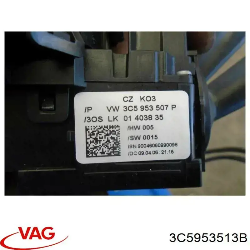 Comprar 3C5953513B VAG Conmutador columna dirección