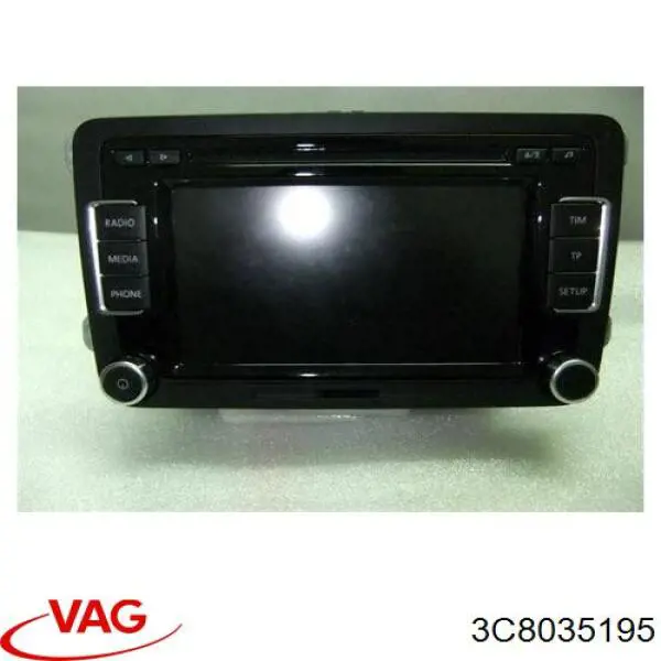 Radio AM/FM VAG 3C8035195 precio, desde 107,45 EUR