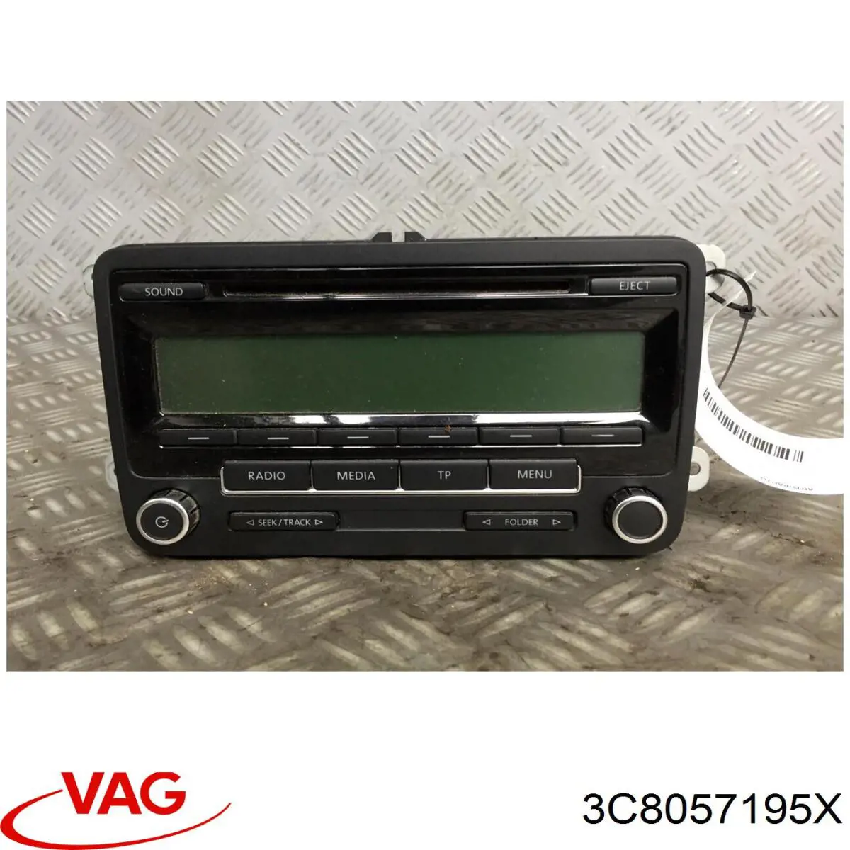 Radio AM/FM VAG 3C8057195X precio, desde 106,00 EUR
