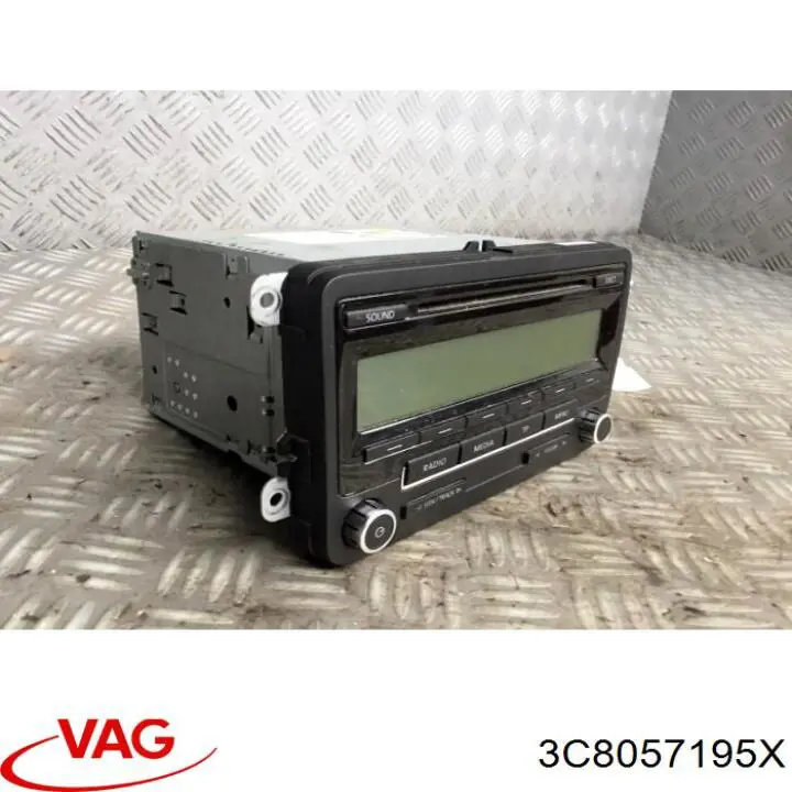 Radio 3C8057195X VAG