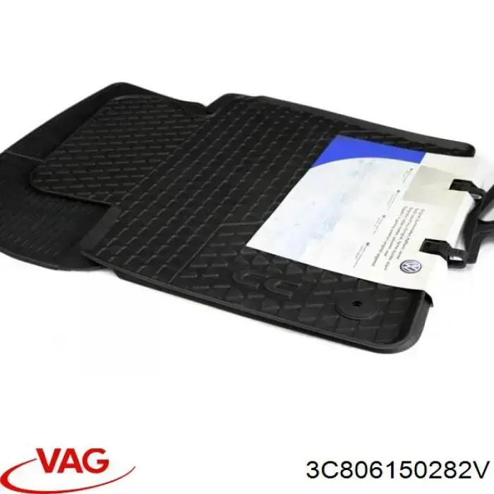 Juego de alfombrillas delanteras, 2 piezas VAG 3C806150282V precio, desde 70,38 EUR