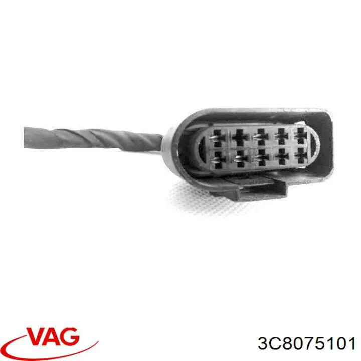 3C8075101 VAG Juego de faldillas guardabarro traseros