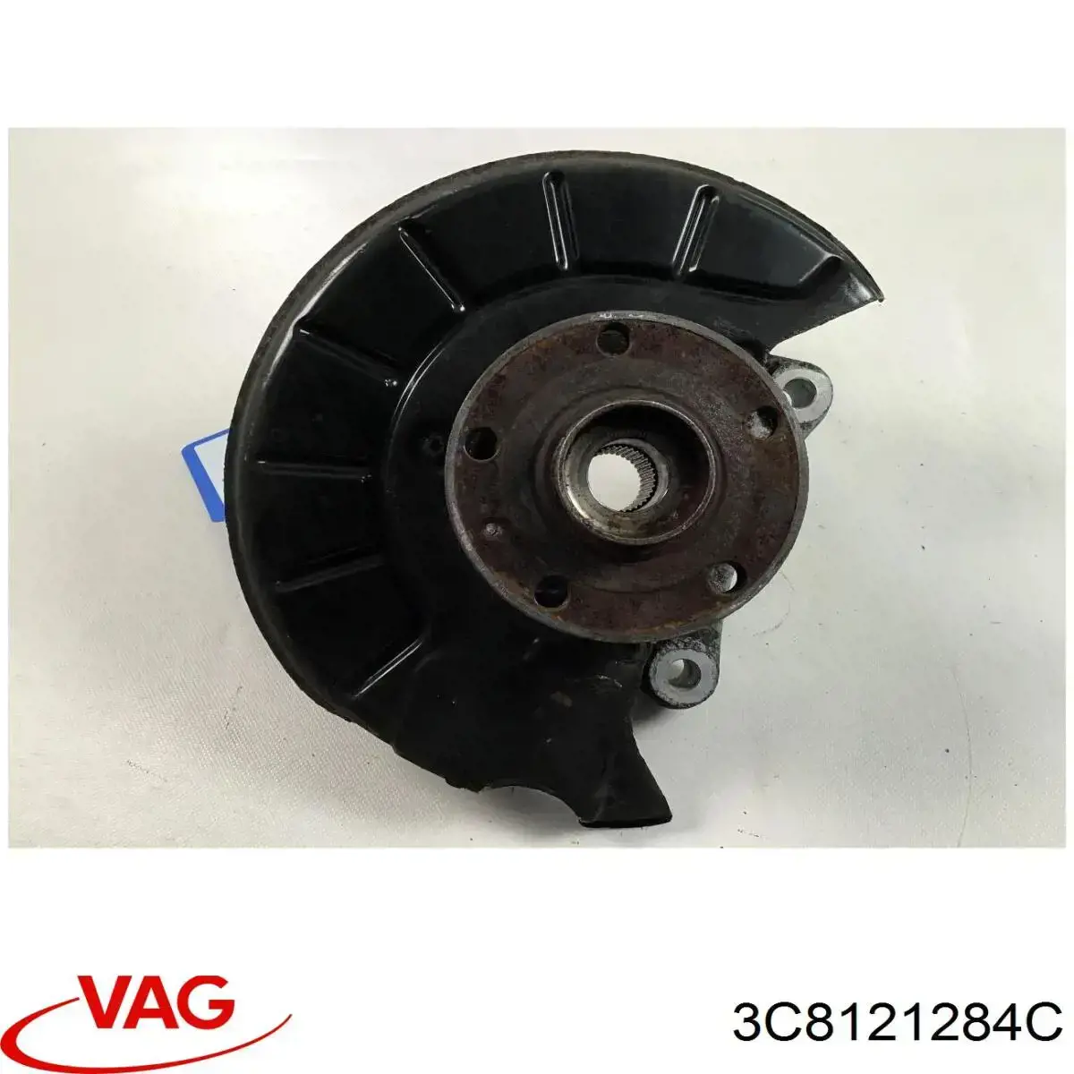 Deflector de aire del radiador derecho VAG 3C8121284C
