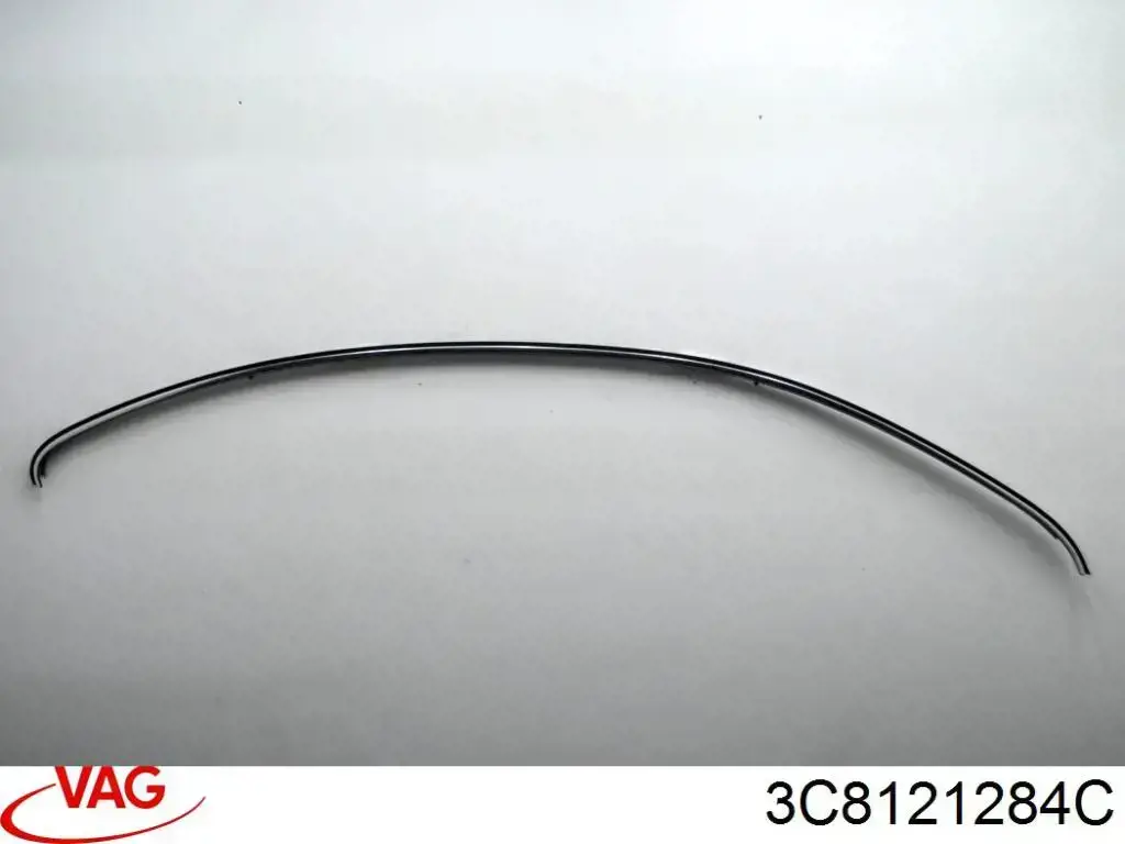 Deflector de aire del radiador derecho 3C8121284C VAG