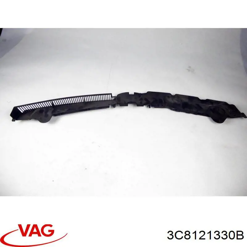 3C8121330B VAG Deflector de aire superior del radiador