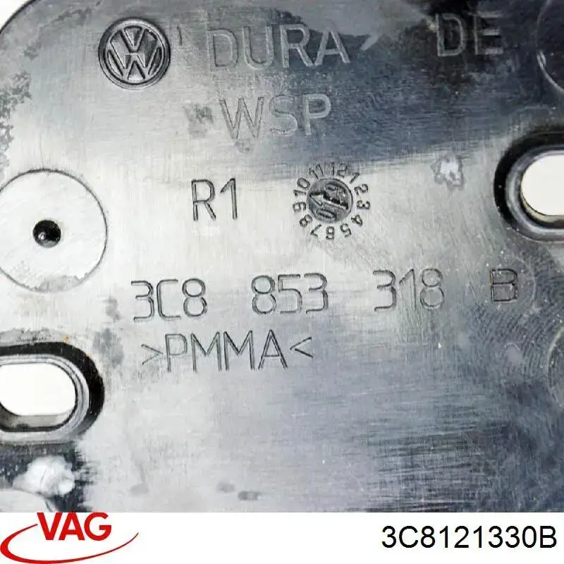 Deflector de aire superior del radiador VAG 3C8121330B precio, desde 41,02 EUR