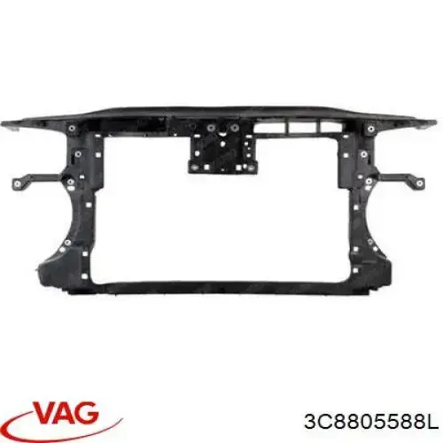 3C8805588L VAG soporte de radiador completo