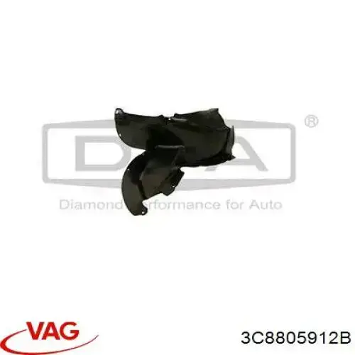 Guardalodos interior delantero derecho 3L805028 AND